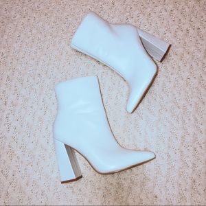 *SOLD ON MERCARI* White Boots